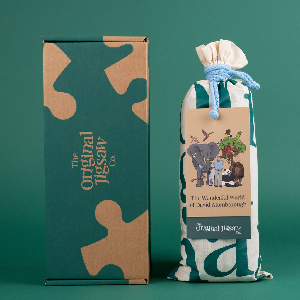 Packaging for The Wonderful World of David Attenborough 